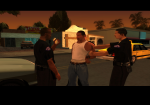 CJ gets arrested by Tenpenny and Pulaski